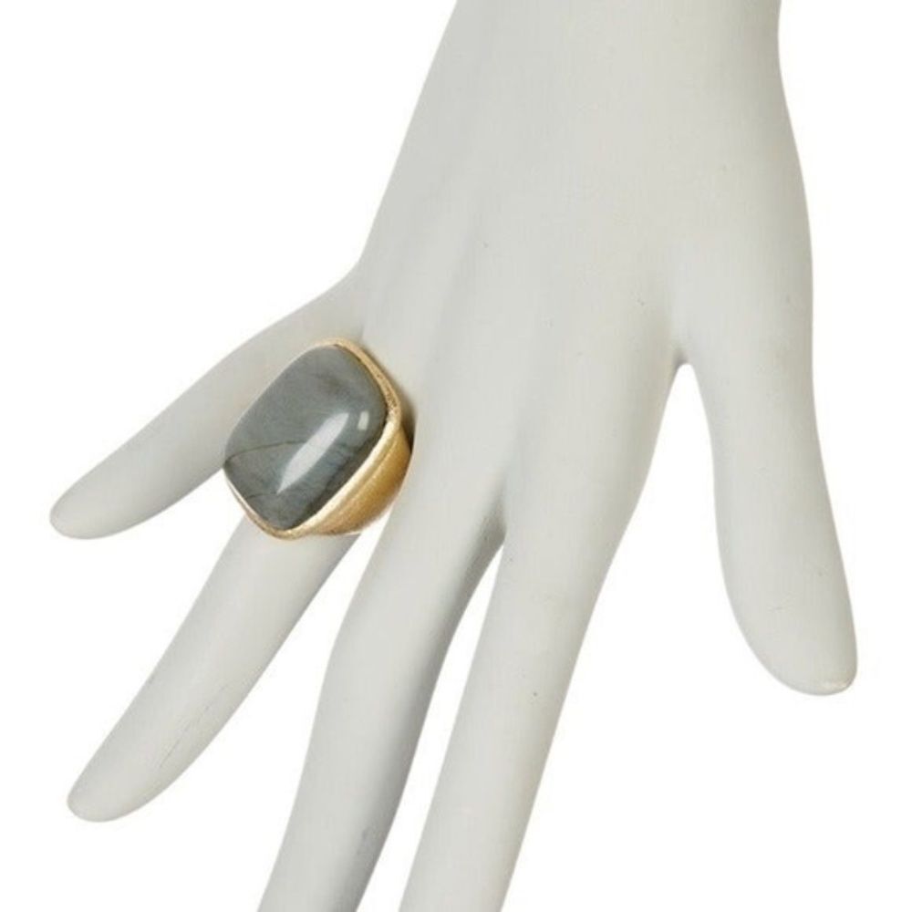 Rivka Friedman 18K Clad Labradorite Ring - Picture 3 of 6